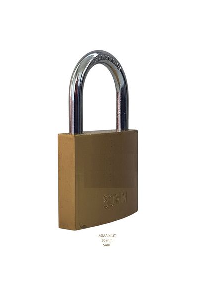 Adilon Asma Lock 50mm Yellow