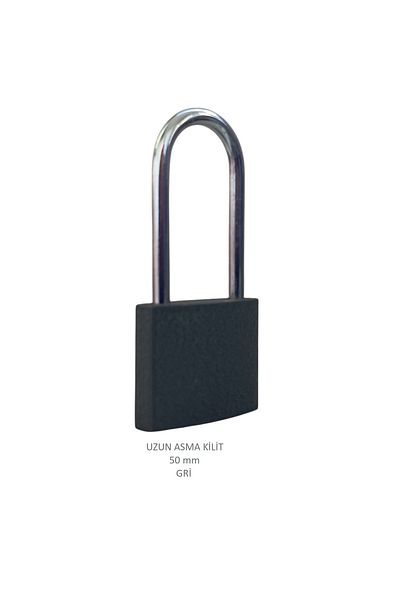 Adilon Asma Lock 50mm Long Hook Gray