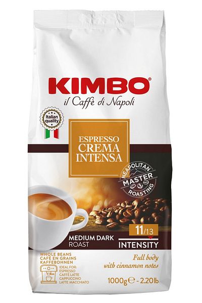 Kimbo Crema Intensa + Napoli + Caffe Crema Classico Core Coffee (1000 Gr) (Set of 3)