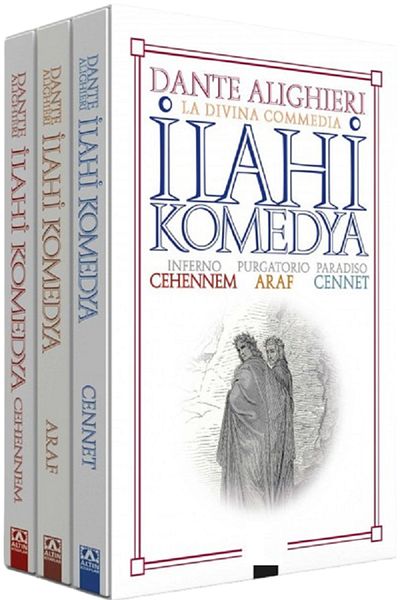 Bloomsbury Set of 3 Books Boxed - Divine Comedy: Hell - Purgatory - Heaven / Dante Alighieri