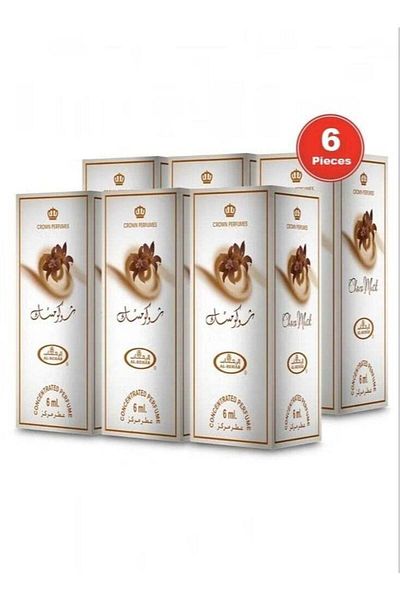ALREHAB Choco Musk Perfume Oil 6 ml - 6 pieces