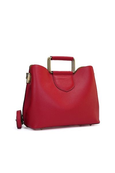 OEM IVO premium genuine leather purse, Lora, red