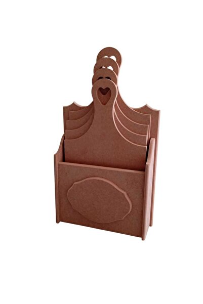 st koleksiyon hobi antika Decorative Mdf 4-Piece Presentation Board Set and Box