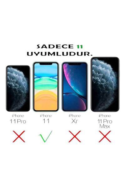 Bruntoo BR Apple iPhone 11 Compatible Case Soft Silicone Velvet Launch Cover.