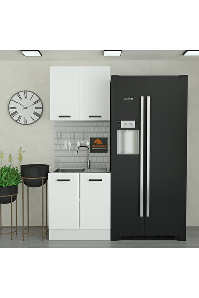 Yurkan 80 Cm Evyeli Mutfak Dolabı Alucra