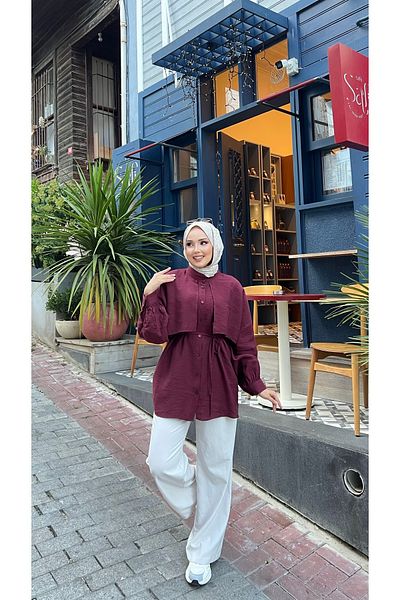 RİELLA Cape Hijab Shirt