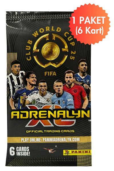 Toyika Panini Club World Cup 25 Licensed Original Trading Cards Cards Collectible Set of 6
