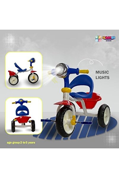 ALBADER Tricycle For Kids, Tricycle For Toddlers With Sounds and Lights Efficts, Kids Balance Bike