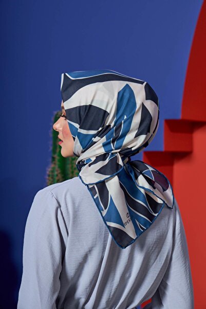 İpekhan Marrakech Collection Μαλακό Φουλάρι Μωβ Μαύρο 1207-06