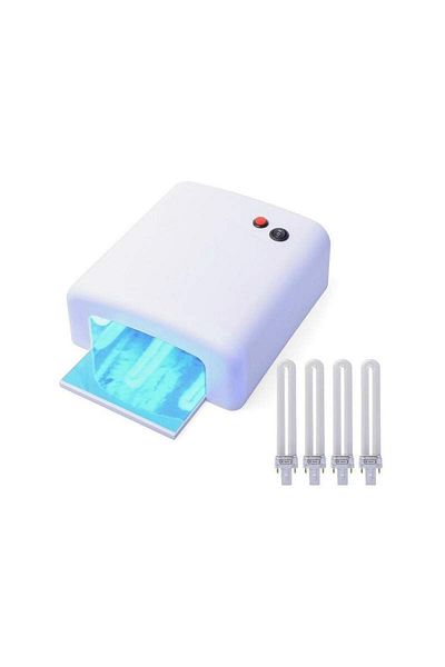 SIKS ® UV lamp for gel nails, 4 Neon x 9 Watt