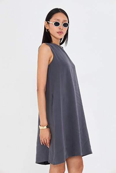 TIFFANY&TOMATO Sıfır Kol Modal Elbise