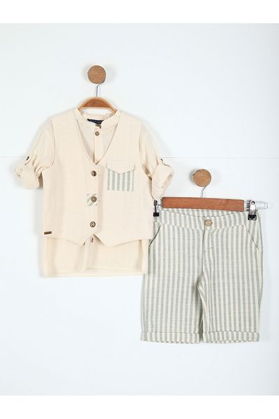 xo kids moda Boy's Bottom Top Set 1-5 Years 6165