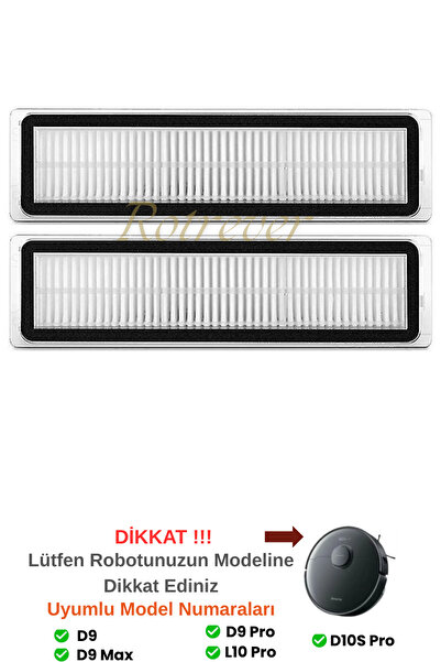 RotRever Set de înlocuire pentru filtru Hepa compatibil Dreame Bot L10 Pro (N...