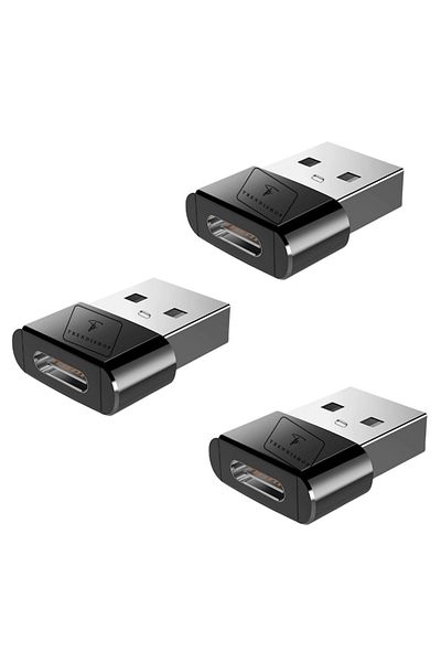 TrendiShop Set 3 OTG Adapters, TrendiShop®, Type C to USB A 3.0