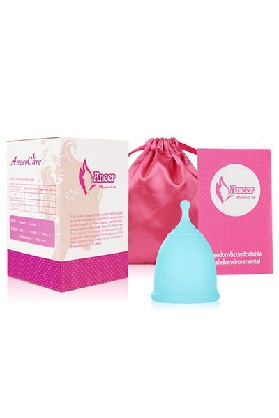 TrendiShop Menstrual Cup Blue Size S