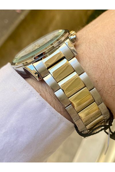 Reward Men's Wrist Watch Waterproof Steel Cord Functions Active Wristband Gift