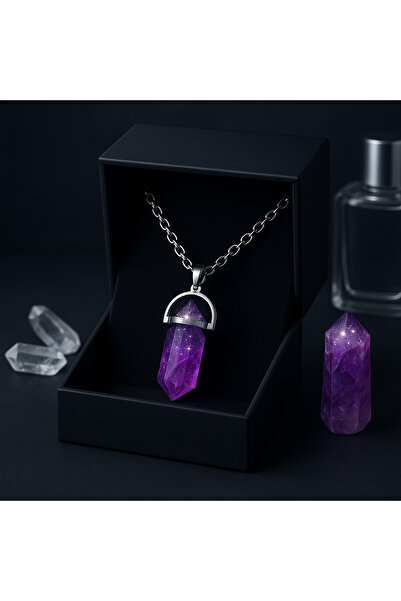 ALLONA Kova Burcu UNİSEX Ametist Taşı