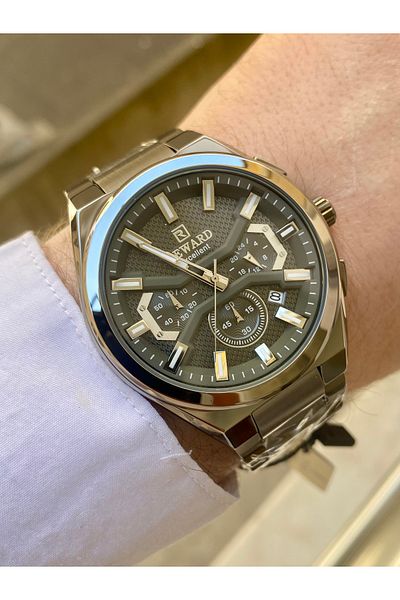 Reward Men's Wrist Watch Waterproof Steel Band New Season Bracelet Gift