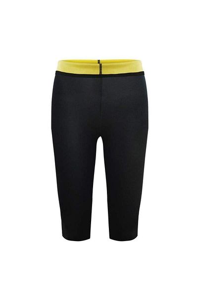 SIKS ® sports tights for weight loss, helps tone muscles, black, size 36
