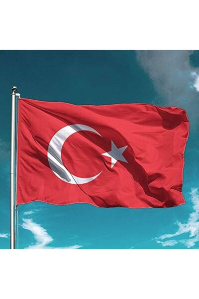 CMB SHOP TÜRKİYE Milli Gönder Bayrağı Raşel Kumaş Dijital Baskı 100cm x 150cm...