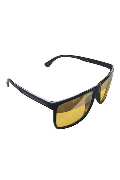 SIKS M30 Polarized Driving Glasses For Night Driving, Yellow Lenses, Case Included