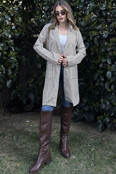 NEW LAVİVA Women's Linen Jacket - 700-3272