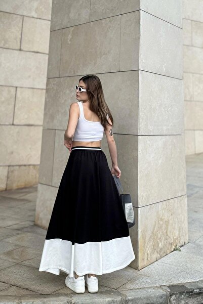 NEW LAVİVA Women's Long Skirt - 700-3535