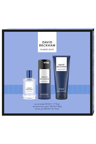 David Beckham Set Cadou Barbati David Beckham Classic Blue: Apa De Toaleta 50 ml + Gel De Dus 200 ml + Deodorant S