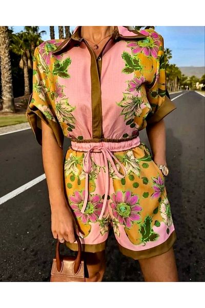 HandCo Summer Linen Shorts Set