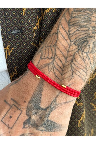 Reacraft 925 Gümüş | ''Lucky One'' Kırmızı Mıknatıslı Bileklik