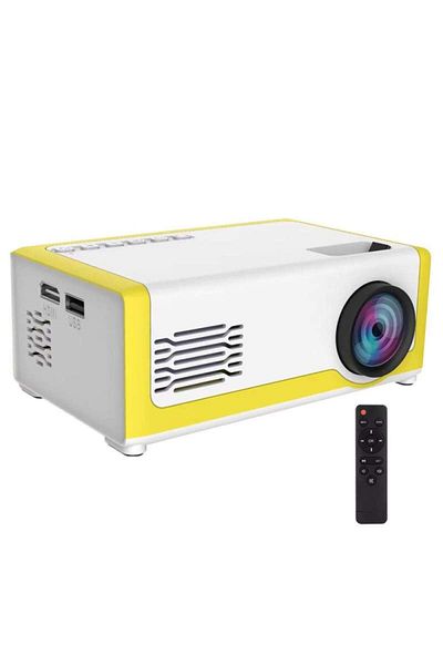 SIKS Mini LED Video Projector, Portable, 1080P, Full HD True Color Display, Micro-SD Card Support