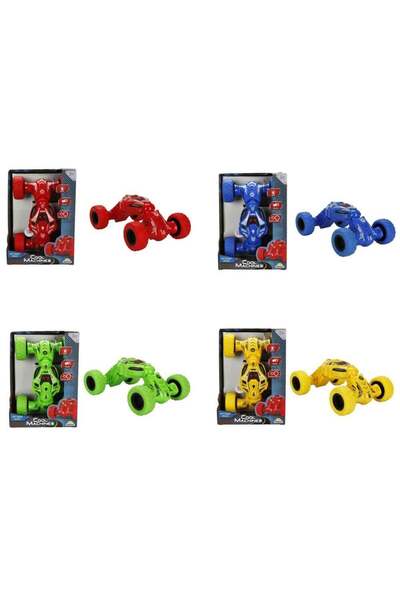 Gülce Design لعبة سيارة أكروباتية آلية للبنات مع مؤثرات صوتية/ضوئية - قطعة واحدة متوفرة في المخزون للشحن