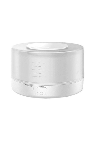 SIKS ® Humidifier, Aroma Diffuser, Remote Control, Led Lights, 500 Ml, White