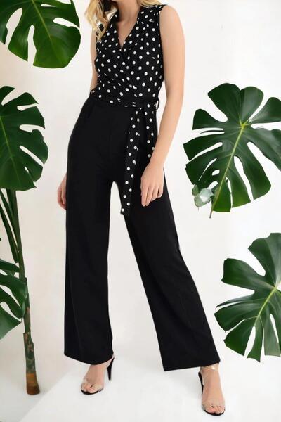 BEES JEANS Women's Black Jumpsuit - 700-K4203