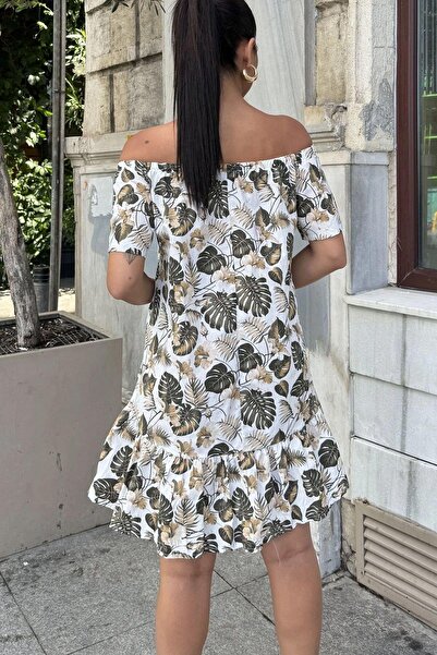 NEW LAVİVA Γυναικείο Χακί Φόρεμα - 700-3633