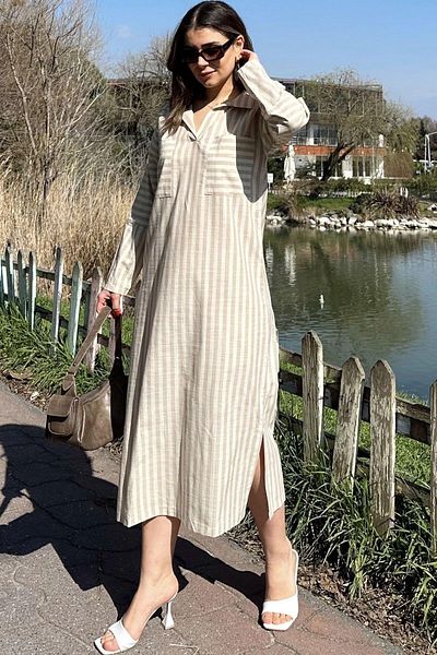 NEW LAVİVA Rochie casual pentru femei - 700-3579