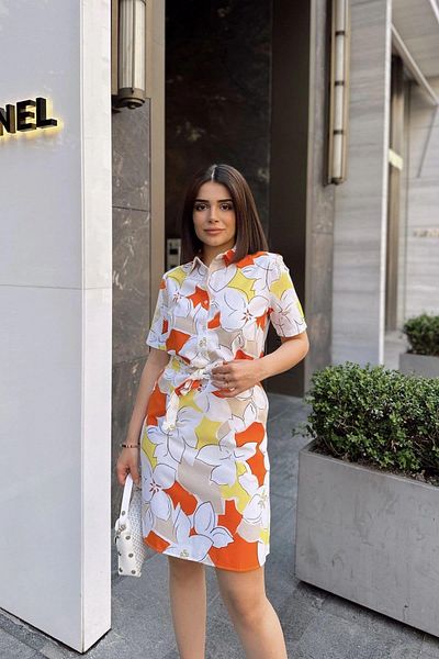 NEW LAVİVA Women's Orange Dress - 700-3226