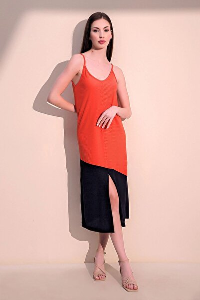 NEW LAVİVA Women's Long Dress - 700-2898