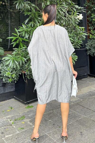 NEW LAVİVA Women's Anthracite Dress - 700-3340