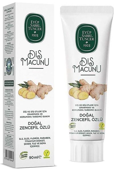 Eyüp Sabri Tuncer EYÜP SABRİ TUNCER Natural Ginger Extract Toothpaste, 90ml