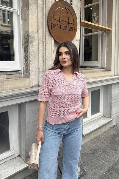 NEW LAVİVA Γυναικεία Casual Μπλούζα - 700-T204