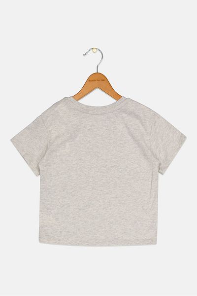 GAP Kids Girl Short Sleeves Graphic Print Tops, Multicolor