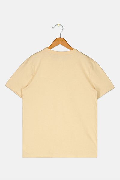 GAP Kids Boy Graphic Print Short Sleeves T-Shirt, Tan