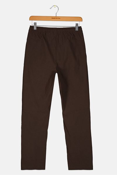 GAP Kids Boy Plain Pull On Pants, Dark Brown