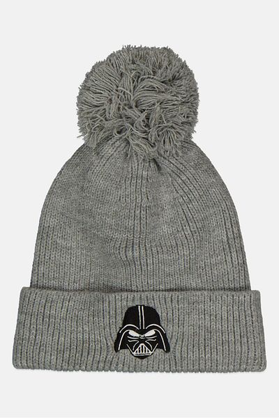 GAP Kids Boy Knitted Pom Pom Cap, Grey