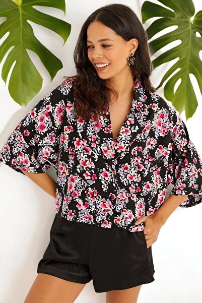 BEES JEANS Women's Black Shirt - 700-K6428