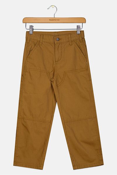 GAP Kids Boy Plain Chino Pants, Brown