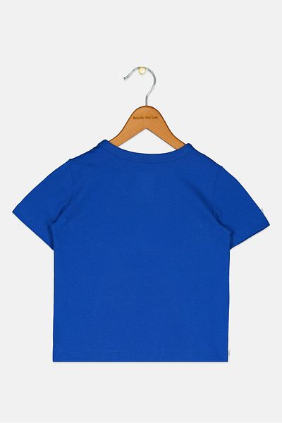 GAP Toddlers Boy Graphic Print Short Sleeves T-Shirt, Blue