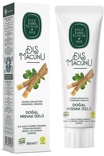Eyüp Sabri Tuncer EYÜP SABRİ TUNCER Natural Miswak Extract Toothpaste, 90ml