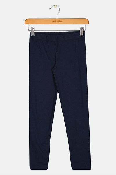 GAP Kids Girl Plain Pull On Leggings, Navy